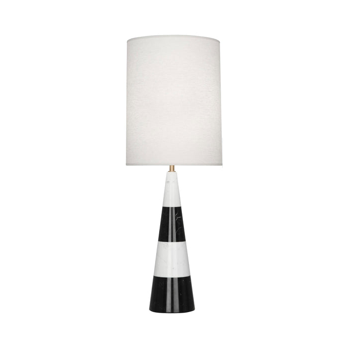 Canaan Cone Table Lamp in Oyster Linen.