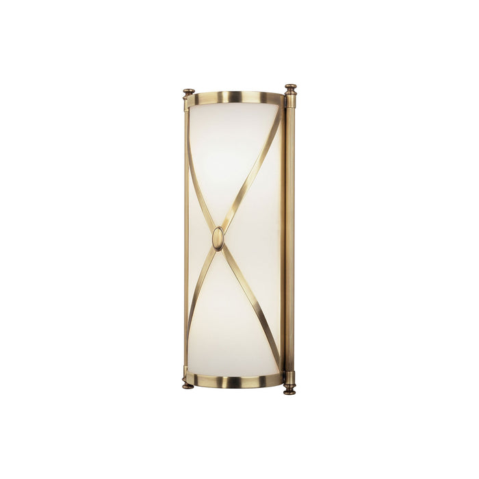Chase Wall Light in Antique Brass (2-Light).