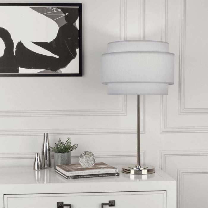 Decker Table Lamp in living room.