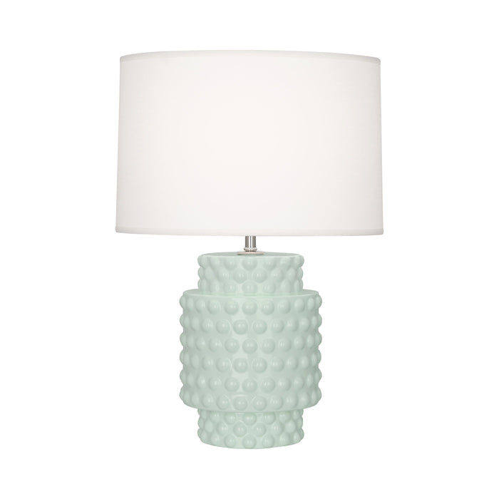 Dolly Table Lamp in Celadon/White (Small).