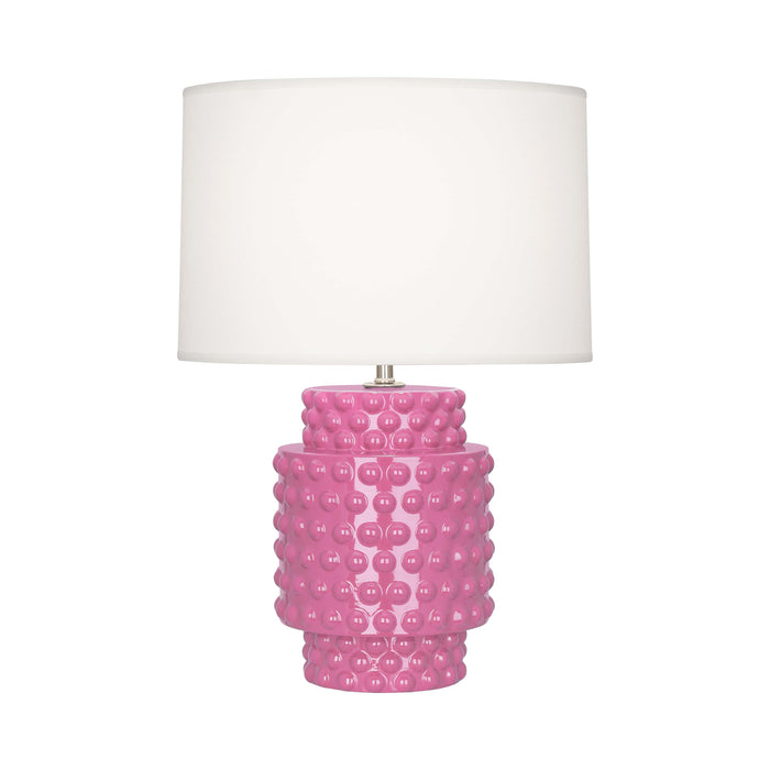 Dolly Table Lamp in Schiaparelli Pink/White (Small).