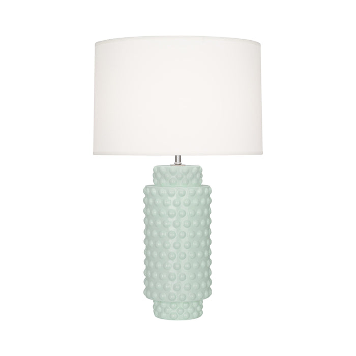 Dolly Table Lamp in Celadon/White (Large).