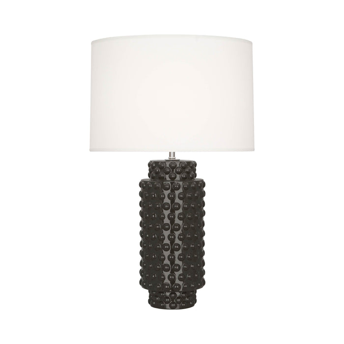 Dolly Table Lamp in Coffee/White (Large).