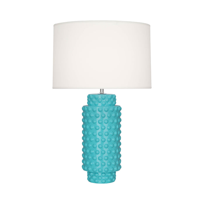 Dolly Table Lamp in Egg Blue/White (Large).