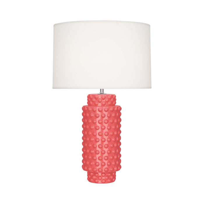Dolly Table Lamp in Melon/White (Large).