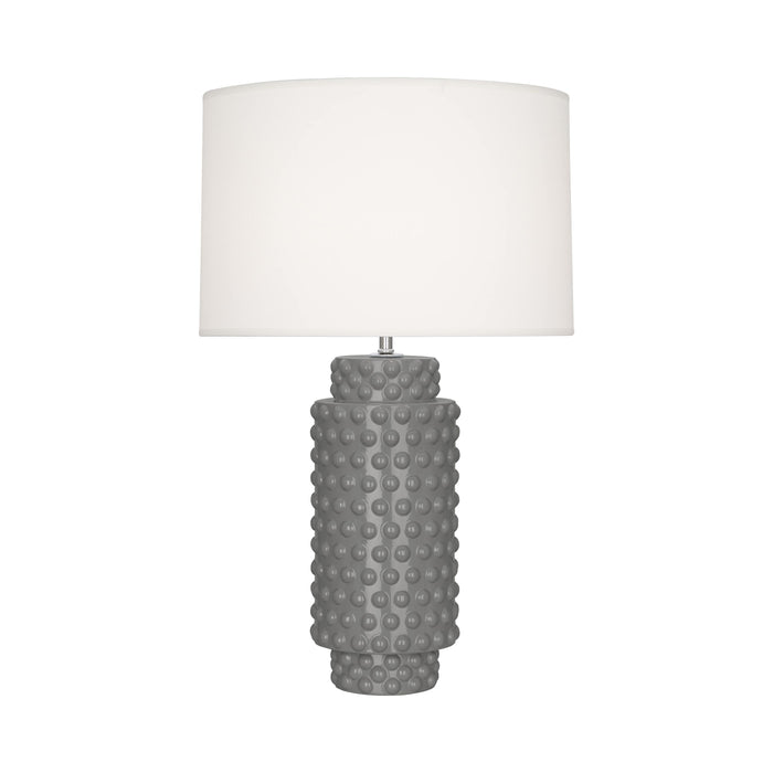Dolly Table Lamp in Smoky Taupe/White (Large).