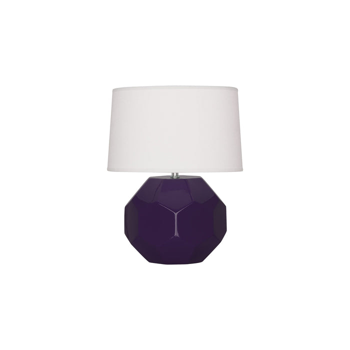 Franklin Table Lamp in Amethyst (Small).