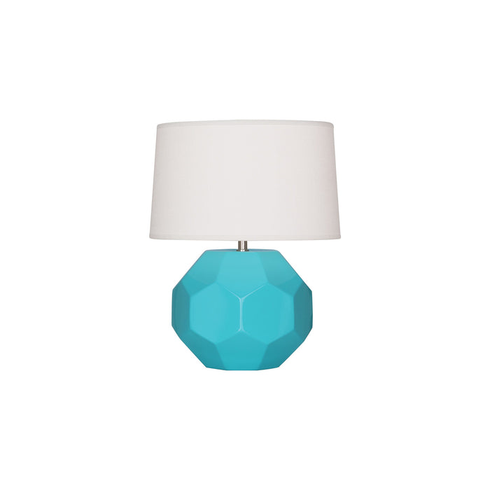 Franklin Table Lamp in Egg Blue (Small).