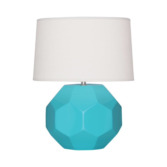 Franklin Table Lamp in Egg Blue (Large).