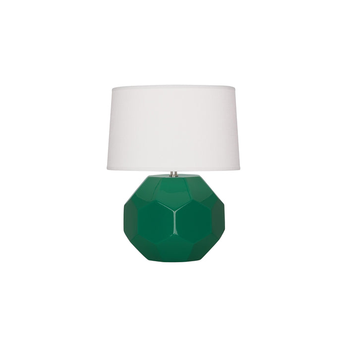 Franklin Table Lamp in Emerald Green (Small).