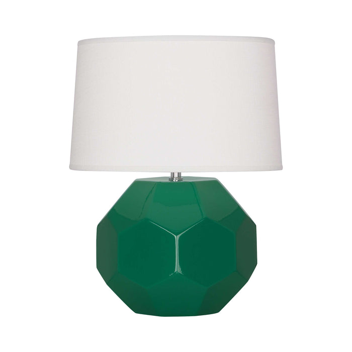Franklin Table Lamp in Emerald Green (Large).
