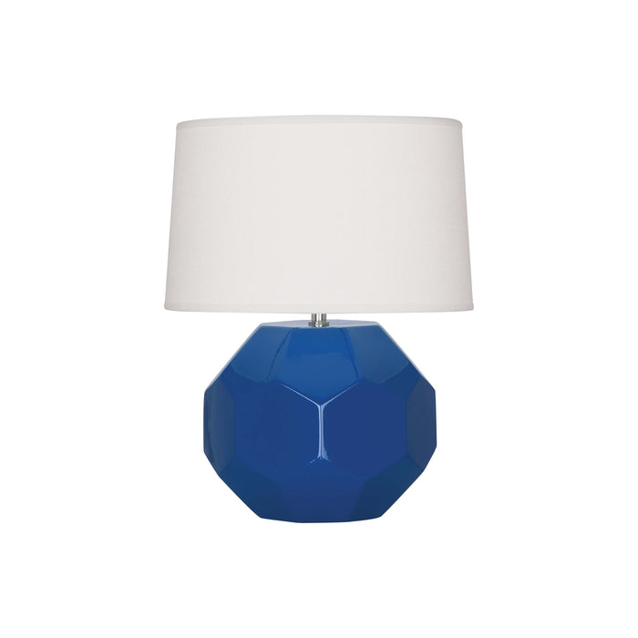 Franklin Table Lamp in Marine Blue (Small).