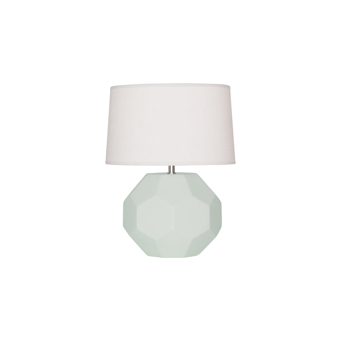 Franklin Table Lamp in Matte Celadon (Small).