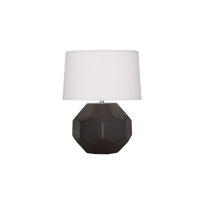 Franklin Table Lamp in Matte Coffee (Small).