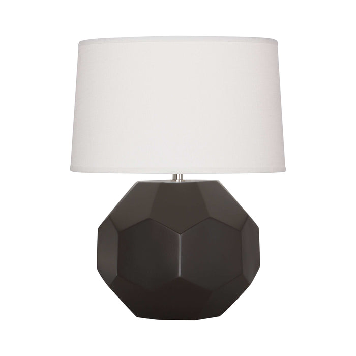 Franklin Table Lamp in Matte Coffee (Large).