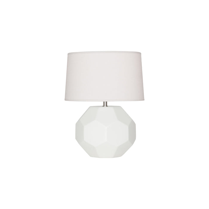 Franklin Table Lamp in Matte Lily (Small).