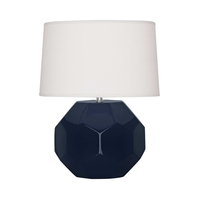 Franklin Table Lamp in Midnight Blue (Large).