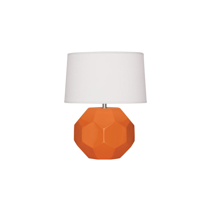 Franklin Table Lamp in Pumpkin (Small).
