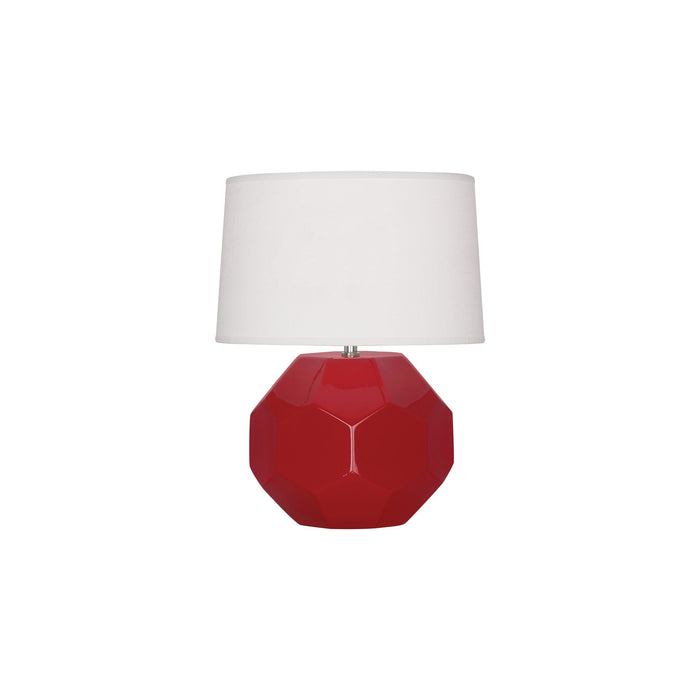 Franklin Table Lamp in Ruby Red (Small).
