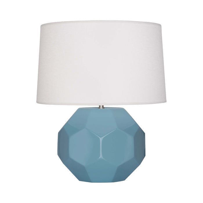 Franklin Table Lamp in Steel Blue (Large).