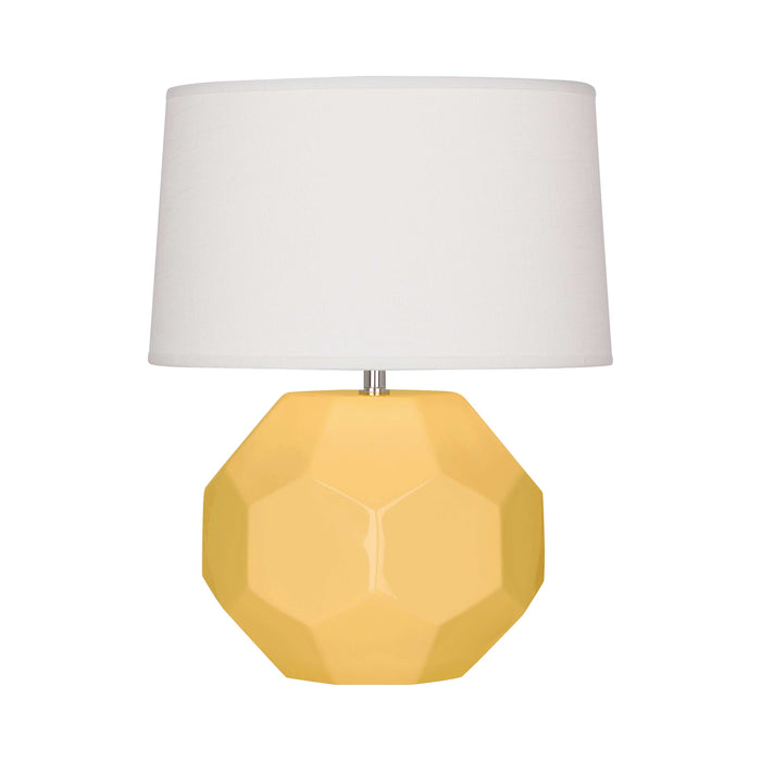 Franklin Table Lamp in Sunset Yellow (Large).