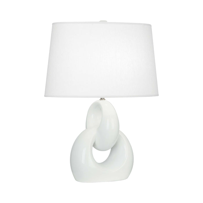 Fusion Table Lamp in Lily.