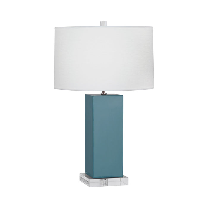 Harvey Table Lamp in Steel Blue (Large).