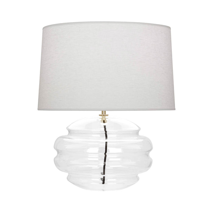 Horizon Accent Lamp in Clear Glass (Large).