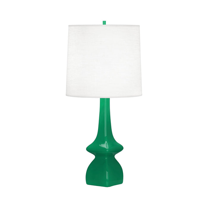 Jasmine Table Lamp in Emerald.