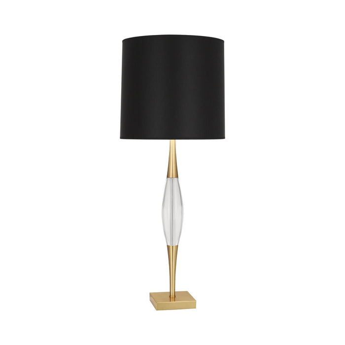 Juno Table Lamp in Modern Brass/Black.