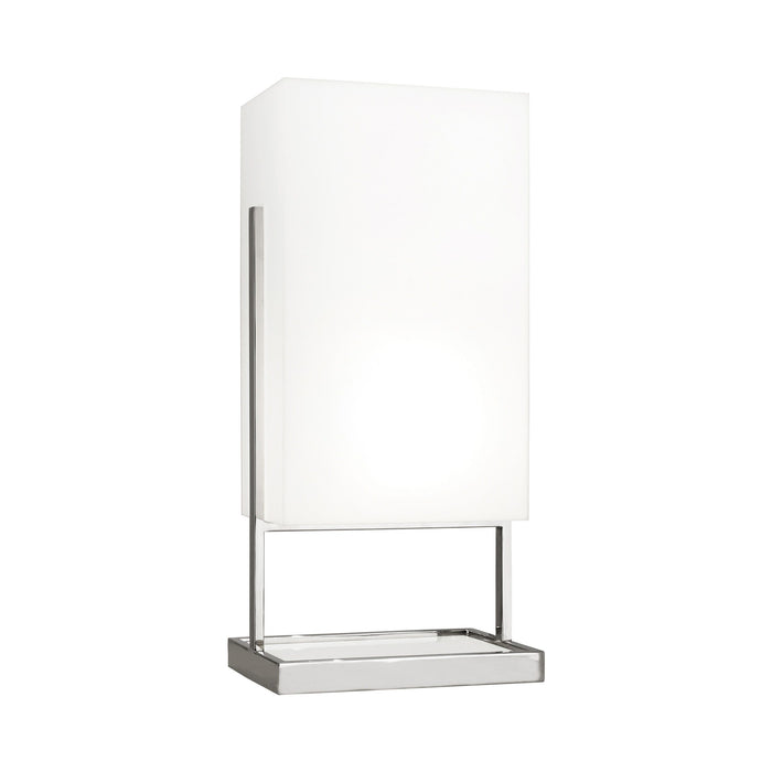 Nikole Table Lamp in Polished Nickel (Large).