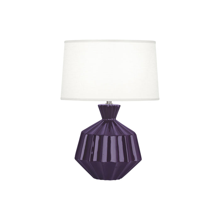 Orion Table Lamp in Amethyst (Small).