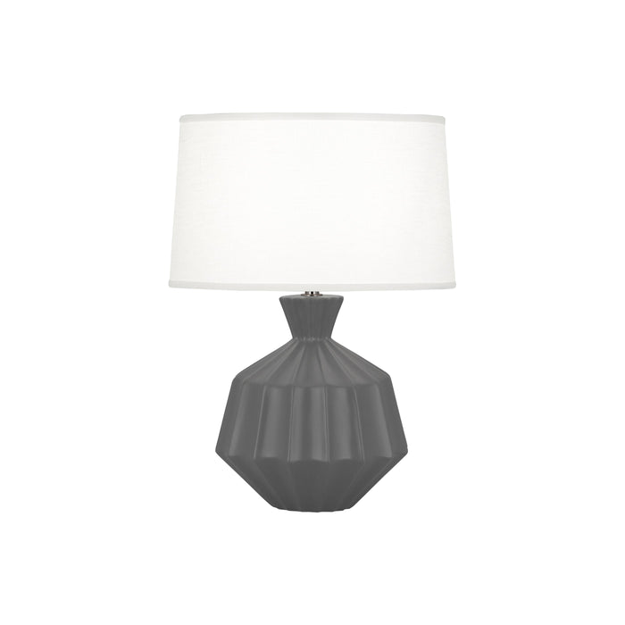 Orion Table Lamp in Matte Ash (Small).