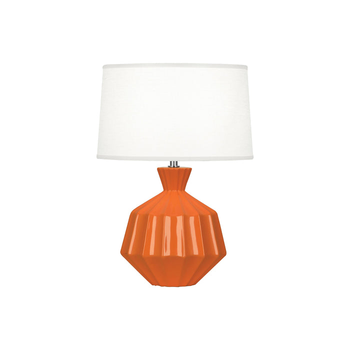 Orion Table Lamp in Pumpkin (Small).