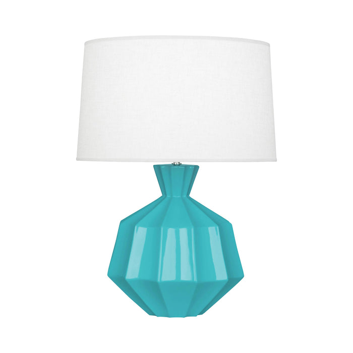 Orion Table Lamp in Egg Blue (Large).
