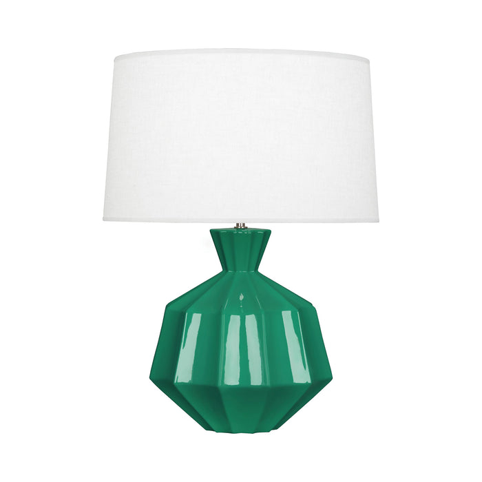 Orion Table Lamp in Emerald Green (Large).