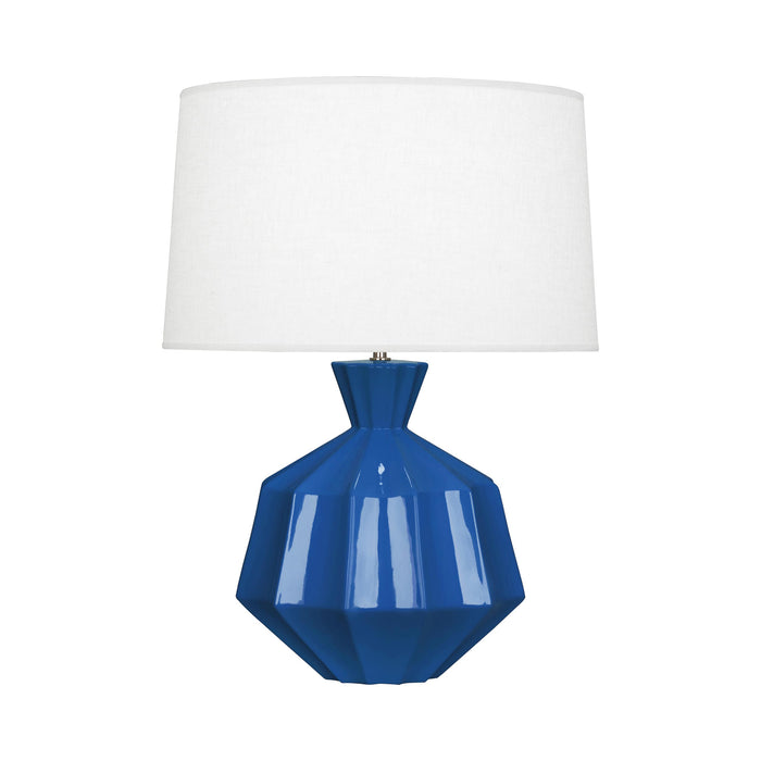 Orion Table Lamp in Marine Blue (Large).