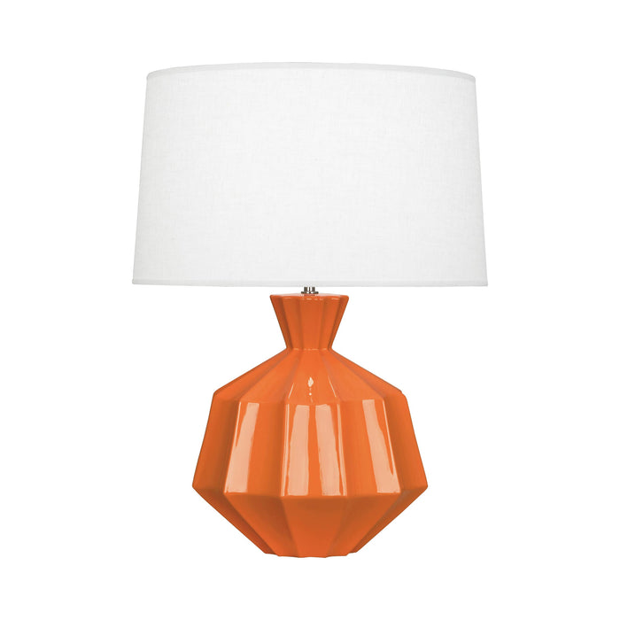 Orion Table Lamp in Pumpkin (Large).