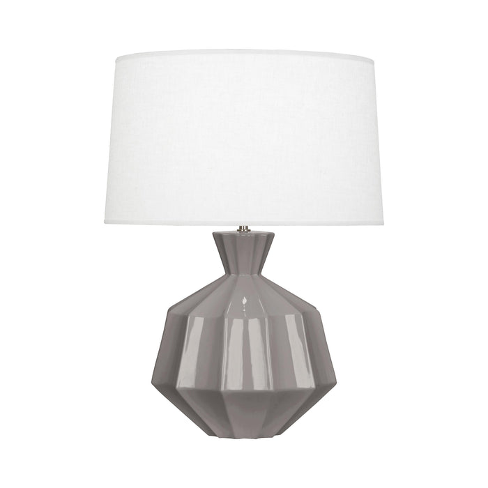 Orion Table Lamp in Smoky Taupe (Large).