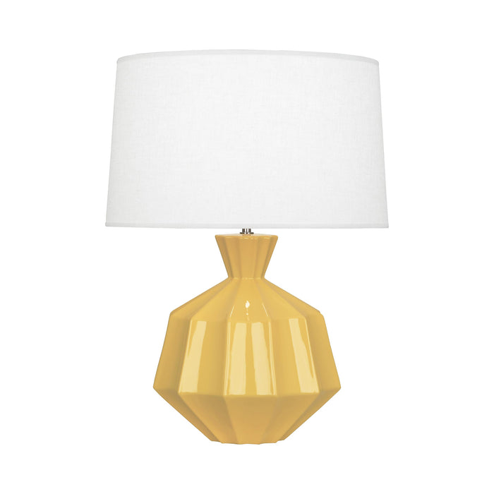 Orion Table Lamp in Sunset Yellow (Large).
