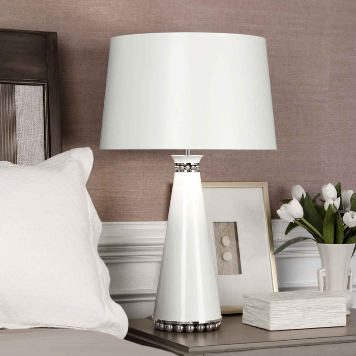 Pearl Table Lamp in bedroom.