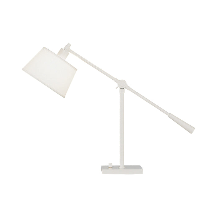 Real Simple Boom Table Lamp in Stardust White.