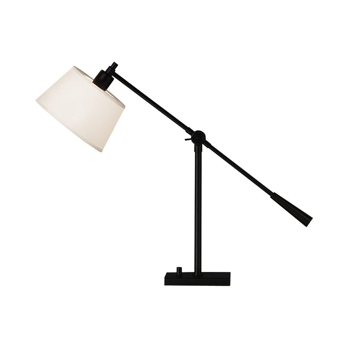 Real Simple Boom Table Lamp in Matte Black.