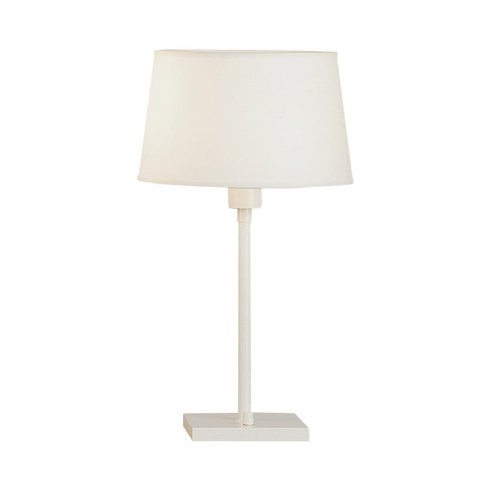 Real Simple Club Table Lamp in Stardust White.