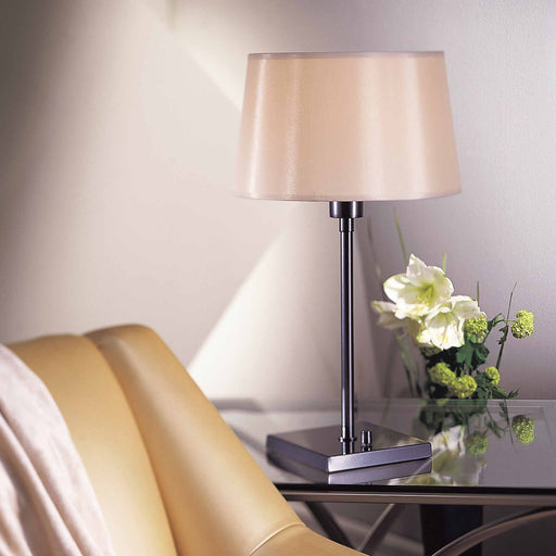 Real Simple Club Table Lamp in living room.
