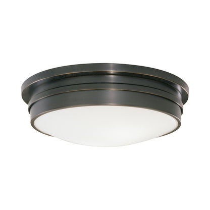 Roderick Flush Mount Ceiling Light in Deep Patina Bronze (Large).