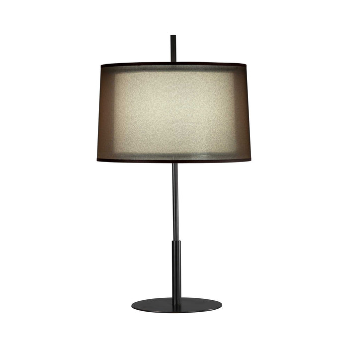 Saturnia Table Lamp in Deep Patina Bronze (30-Inch).