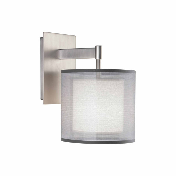 Saturnia Wall Light in Stainless Steel.