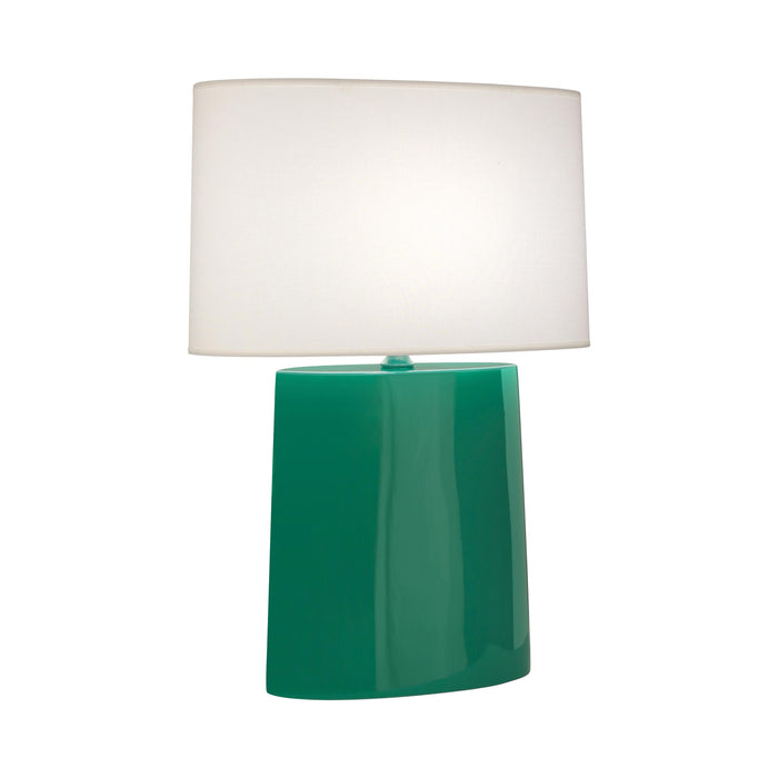Victor Table Lamp in Emerald.