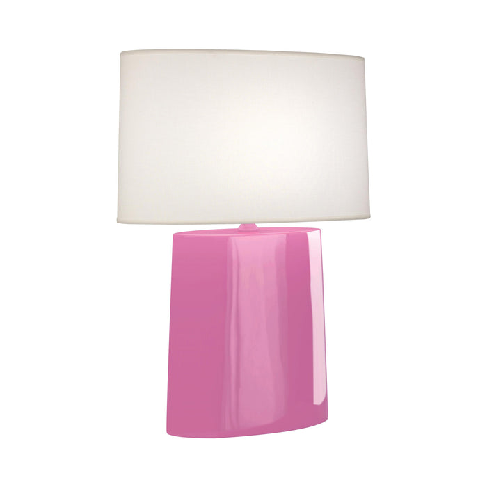 Victor Table Lamp in Schiaparelli Pink.